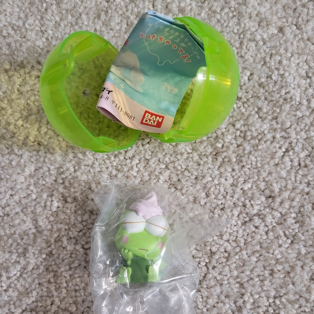 Keroppi Sanrio Ice Cream Capsule Toy